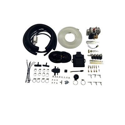 Umwandlungs-Kit With 48 CNG Autogas CYL-Injektor-Schiene Pin-ABS Plastik-ECU-4