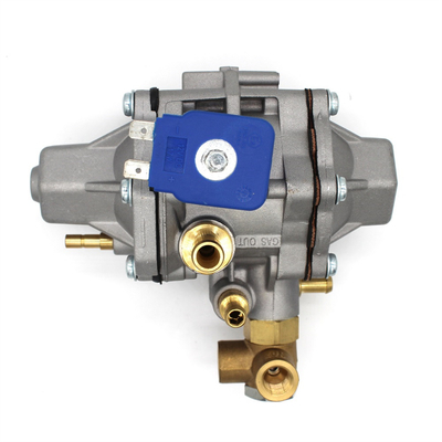Aluminiumlegierung Blau und Silber CNG-Druckregler mit 17W Spulenleistung