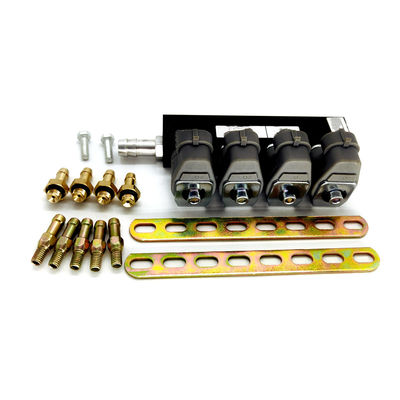 kaufen 167HZ 2 Ohm Grey Injector Rail LN-LIG1S für 4 Flüssiggas-Umwandlungs-Ausrüstung des Zylinder-CNG online manufacture