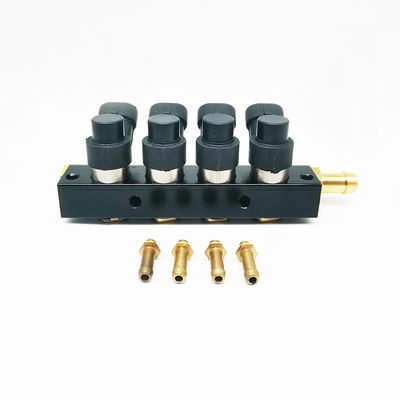 Qualität  1 Ω high speed 4 Cylinder LN-LHS04 LPG CNG Injector Rail For CNG / GPL Conversion Kits For All Cars usine