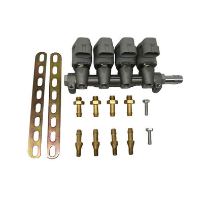 kaufen Graue Injektorbahn für LPG/CNG mit 2 Ohm-Widerstand Fachprüfung für CNG- oder LPG-Viertaktwagen online manufacture