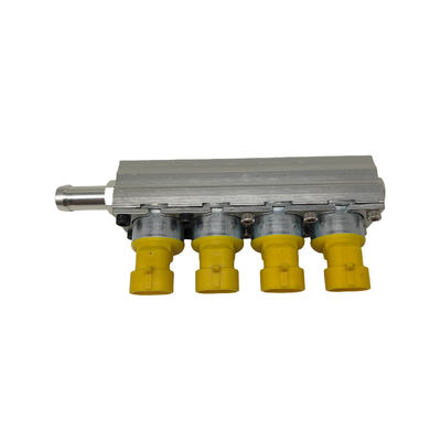 kaufen Sequentielle CNG-Injektor-Schiene mit 2 Ohm-Widerstand und Aluminiummaterial zur Umwandlung von Flüssiggas online manufacture