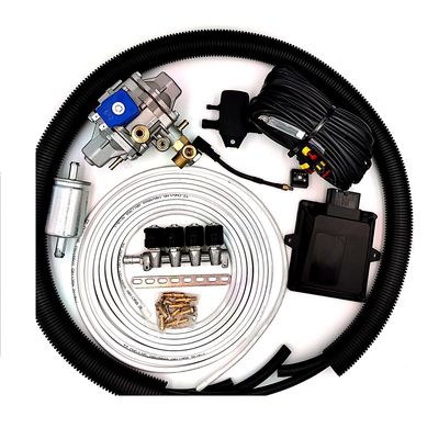 Qualität  Car Petrol To CNG LPG Conversion Kits Sequential 4 Cyl Fuel Injection Kit usine