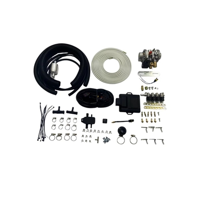 Umwandlungs-Kit With 48 CNG Autogas CYL-Injektor-Schiene Pin-ABS Plastik-ECU-4