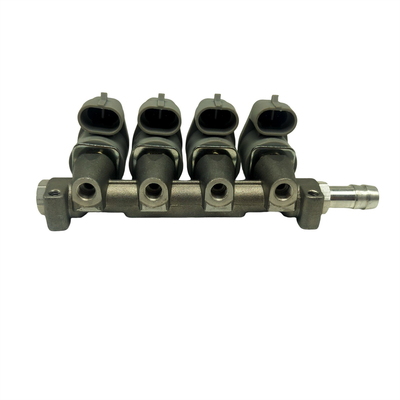 Injektor-Schiene des Grau-2 des Ohm-LN-LIG1 LPG CNG für 4 Zylinder-Automobilinjektoren