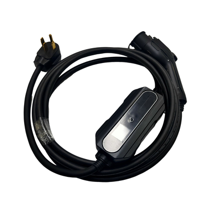 Aufladungstragbares Ladegerät stecker Nema14-50 Type2-EV 1 Phase Wechselstrom 32A justierbar