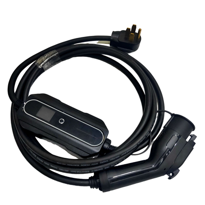 Aufladungstragbares Ladegerät stecker Nema14-50 Type2-EV 1 Phase Wechselstrom 32A justierbar