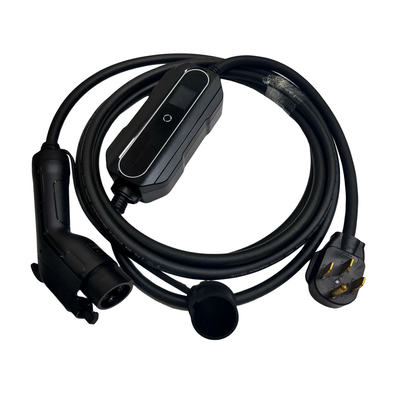 Aufladungstragbares Ladegerät stecker Nema14-50 Type2-EV 1 Phase Wechselstrom 32A justierbar