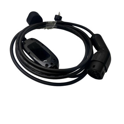 1 tragbare Art der Phasen-16A 3.5KW IEC62196 EV des Ladegerät-1,0 - 2 mit Aufladungsstecker Schuko