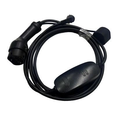 Europäer Wechselstroms 16A 1 tragbare Ladegerät-Art der Phasen-1,0 EV - 2 IEC62196