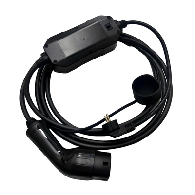 IEC62196 Standard 2,1 Aufladungstragbares Ladegerät Schuko stecker-EV mit TPU-Kabel