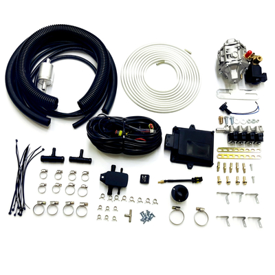 CNG LPG Cars Multipoint Conversion Kits mit 48 Pin ECU IG1 Injector Rail AT12 Reducer