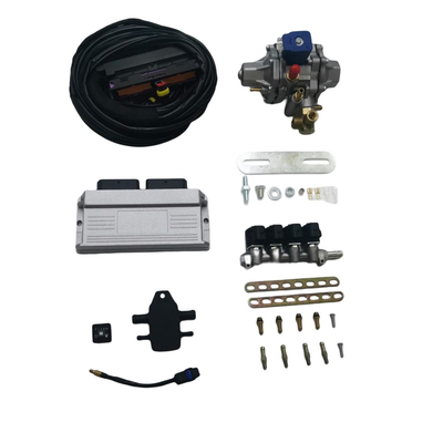 4-Zylinder-Einspritzschiene 56 Pin ECU CNG-Umrüstsätze für GNV-Auto-Erdgasgeräte