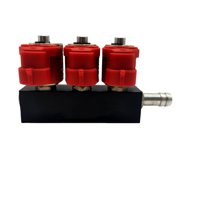 Roter 2 Ohm/3 Zylinder LN-VTK03 des Ohm-3 Schiene für allgemeine Injektor CNG/LPG