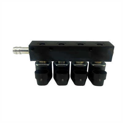 2 Ohm 3 schwarze LN-LIG1S LPG CNG Injektor-Schiene des Ohm-Widerstand-für Autogas