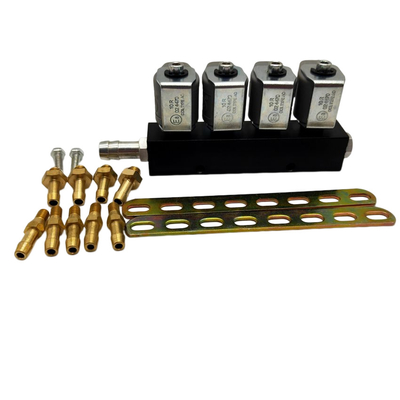 2 Ohm 3 schwarze LN-LIG1S LPG CNG Injektor-Schiene des Ohm-Widerstand-für Autogas