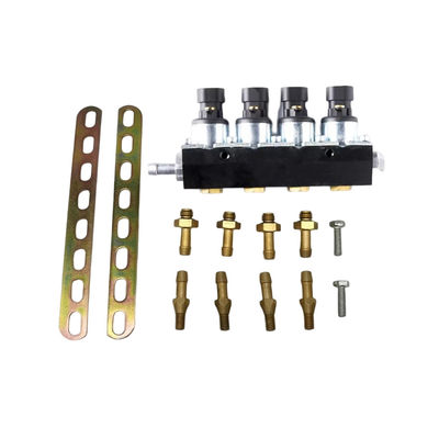 Schiene des Injektor-167HZ Hochgeschwindigkeits-IG7 für 3 Zylinder-Gas-Injektor-Schiene des Ohm-4