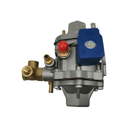 Aluminiumlegierung Blau und Silber CNG-Druckregler mit 17W Spulenleistung