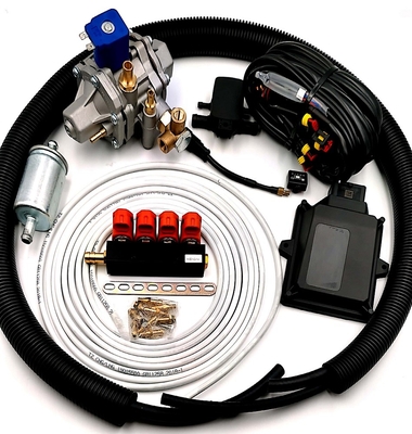 Gas-Umwandlungs-Ausrüstungen der kundenspezifischen Autogas CNG LPG Umwandlungs-Ausrüstungs-Vierzylinder-CNG