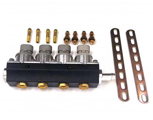2 Zylinder-verflüssigtes Gas-Injektor Autogas LPG CNG des Ohm-4 Kraftstoffzuteiler-Injektor