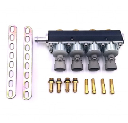 2 Zylinder-verflüssigtes Gas-Injektor Autogas LPG CNG des Ohm-4 Kraftstoffzuteiler-Injektor