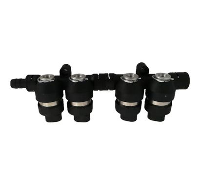 Good price Zusammengebaute 4 Injektor-Schiene Zylinder-Schwarzes LPG CNG 2Ohm/3Ohm Online